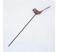 Paper High Recycled Metal Bird Garden Stake Decoration - Short