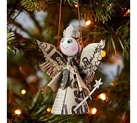 Paper High Recycled Newspaper Angel Decoration