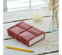 Paper High Stitched Distressed Leather Journal - M - M