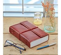 Paper High Stitched Distressed Leather Journal - XL - XL