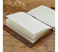 Paper High Tree of Life Buffalo Leather Refillable Journal - Unlined