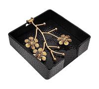 Paper Holder Box Cover Cherry Blossom Tissue Box Kitchen Desktop Square Napkin Storage Creative Home Hotel Tea House Coffee