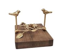 Paper Holder Box Cover Creative Square Retro Paper Towel Seat Rose Pressure Table Home Desktop Storage Hotel