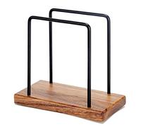 Paper Holder Box Cover Wrought Iron Paper Towel Holder Restaurant Desktop Base Hotel Bed and Breakfast Vertical Napkin Cafe