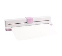 Paper Hole Punch - Adjustable Office Hole Punch, Desktop 2 Hole Paper Punch, Durable Paper Cutter with Ruler Guide | School Office Accessories for Making Paper Cards, Reports and Documents