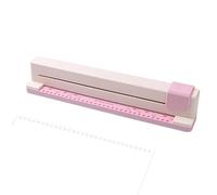 Paper Hole Punch, Craft Tool with a Capacity of 5 Sheets, Paper Punch Machine, for A4 Format, A5 Format, A6, A7, B5, B6, B7 Paper Scrapbook Diary Notebook Students Girls Teenagers Women