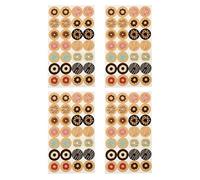 Paper Hole Reinforcements - Round Shape Adhesive Labels, Reinforcement Circles for Binder | for Drafts, Loose Notes, Packaging, Book Supplies, Pricing, for Students and Adults