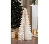 Paper Honeycomb Tree 89cm - Create A Warm And Inviting Atmosphere In Your Home With This Paper Honeycomb Tree - The Perfect Ornament To Enhance Your Christmas Festivities