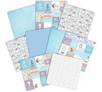 Paper House Productions 12" x 12" 9-Sheet Decorative Double Sided Paper Pack for Scrapbooking and Crafts - Snow Much Fun