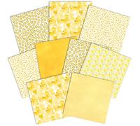 Paper House Productions 12" x 12" 9-Sheet Decorative Double Sided Paper Pack for Scrapbooking and Crafts - Sunny Day Palette