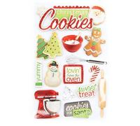 Paper House Productions Christmas Cookies 3D Stickers