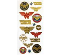 PAPER HOUSE PRODUCTIONS Enamel Stickers WONDR WOMN, Wonder Woman, Single