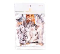 Paper House Productions Favorite Cats & Kittens 24-Piece Scrapbook Die-Cut Sticker Pack
