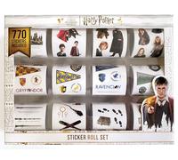 Paper House Productions Harry Potter 770-Piece Officially Licensed Sticker Roll Box - Houses, Characters, Planner Stickers and More!