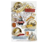 Paper House Productions Harry Potter Die-Cut 3D Scrapbook Sticker Sheet - Watercolor Icons