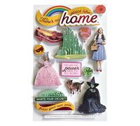 Paper House Productions The Wizard of Oz Die-Cut 3D Scrapbook Sticker Sheet