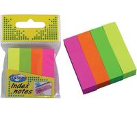 Paper Index Notes 50x12mm 100 Sheets, 4 neon Colors (82215) by JMS Photos