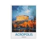 Paper Jigsaw 1000 Piece，Acropolis Greece，Educational Toys for Adult Birthday Gift 38x52cm-X94
