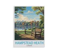 Paper Jigsaw 1000 Piece，Hampstead Heath London，Educational Toys For Adult Birthday Gift（50x70cm）-GW18