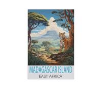 Paper Jigsaw 1000 Piece，Madagascar Island East Africa，Educational Toys For Adult Birthday Gift（38x26cm）-FQ58