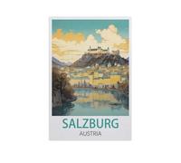 Paper Jigsaw 1000 Piece，Salzburg Austria，Educational Toys For Adult Birthday Gift（50x70cm）-K62