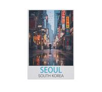 Paper Jigsaw 1000 Piece，Seoul South Korea，Educational Toys For Adult Birthday Gift（50x70cm）-FT78