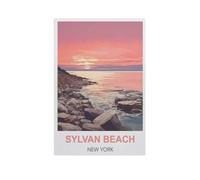 Paper Jigsaw 1000 Piece,Sylvan Beach New York,Educational Toys For Adult Birthday Gift(38x26cm)-GG58