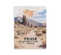 Paper Jigsaw 1000 Piece，Teide National Park Spain，Educational Toys For Adult Birthday Gift（38x26cm）-HL20