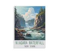 Paper Jigsaw Puzzle 1000 Pieces，Niagara Falls New York，Adult Children Toys Decompression Game（38x26cm）-HX42