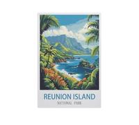 Paper Jigsaw Puzzle 1000 Pieces，Reunion Island National Park，Adult Children Toys Decompression Game（50x70cm）-FX59