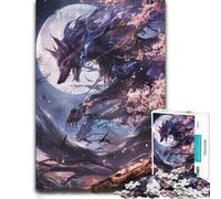 Paper Jigsaw Puzzle Evil Kitsune Fox 1000pcs (70x50cm) for Adults | Indoor activity for adults during family time for relaxed downtime.