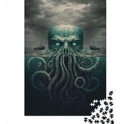 Paper Jigsaw Puzzles for Adults 1000 Piece Octopus Jigsaw Puzzles for Adults Challenging Game Brain Teasers 1000pcs (38x26cm)