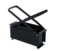 Paper Log Briquette Maker, Heavy Duty Paper Brick Maker Iron Paper Log Brick Press Paper Log Maker Shredded Paper Log Brick Maker for Recycling Old papers or Newspapers (25.6 x 12.6 x 8.2Cm)
