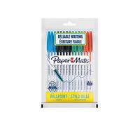 Paper Mate 045 Ballpoint Pens | Medium Point (1.0 mm) | Assorted Ink | 15 Count