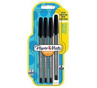 Paper Mate 1956714 Inkjoy 100 Fineliner Pen - Black (Pack of 4)