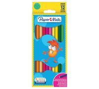 Paper Mate Children's Colouring Pencils | Pre-Sharpened Coloured Pencils | Assorted Colours | 12 Count