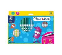 Paper Mate Children's Felt Tip Pens Washable Assorted Colours Pack of 24