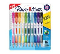 Paper Mate Clearpoint Pencils, HB #2 Lead (0.7mm), Assorted Barrel Colors, 10 Count