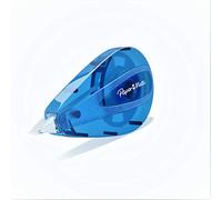 Paper-Mate Correction Tape Liquid Dryline Grip 6 m Blue 1 pc