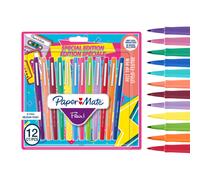 Paper Mate Flair Felt Tip Pens | Medium Point (0.7 mm) Marker Pens | Assorted Retro Colouring Pens | For Kids & Adult Colouring, Journalling & More |