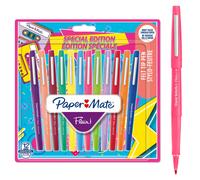 Paper Mate Flair Felt Tip Pens | Medium Point (0.7 mm) Marker Pens | Assorted Retro Colouring Pens | For Kids & Adult Colouring, Journalling & More |