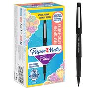 Paper Mate Flair Felt Tip Pens | Medium Point (0.7 mm) Writing Pens | Black Pens | For Writing, Drawing & Sketching | 36 Count