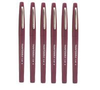 Paper Mate Flair Fine Point Felt Tip Pen Cranberry 6 Pack