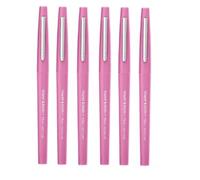 Paper Mate Flair Medium Point Felt Tip Pen Strawberry Lollipop 6 Pack
