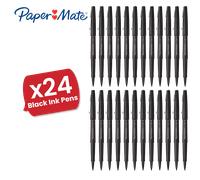 Paper Mate Flair Original Felt Tip Pen Black for Notes, Journaling & Office Use