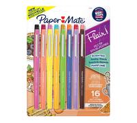 Paper Mate Flair Sunday Brunch Scented Felt Tip Pens Assorted Colors Medium Point (0.7mm) 16 Count