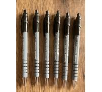 Paper Mate FlexGrip GEL 0.7mm Black Retractable Rollerball( BOX 12 PENS )B/NEW