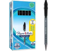 Papermate Flexgrip Ultra, 12, medium Black Clip-on retractable ballpoint pen 1 pc(s)