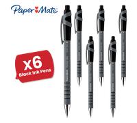 PaperMate 1.0 mm Flex Grip Retractable Pen - Black