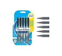 Paper Mate Flexgrip Ultra Retractable Ballpoint Pens | Medium Point (1.0Mm) | 5